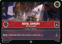 Royal Armory - Heavily Guarded - Illumineer's Quest: Palace Heist - Disney Lorcana card