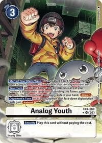 Analog Youth (Alternate Art) - Versus Monsters - Digimon Card Game card