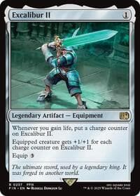 Excalibur II - FINAL FANTASY - Magic: The Gathering card