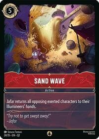 Sand Wave - Illumineer's Quest: Palace Heist - Disney Lorcana card