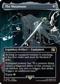 The Masamune (Borderless) - FINAL FANTASY - Magic: The Gathering card