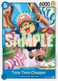 Tony Tony.Chopper - A Fist of Divine Speed Release Event Cards - One Piece Card Game card