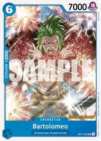 Bartolomeo - A Fist of Divine Speed Release Event Cards - One Piece Card Game card