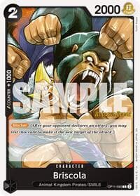 Briscola - A Fist of Divine Speed Release Event Cards - One Piece Card Game card