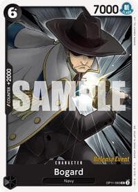 Bogard - A Fist of Divine Speed Release Event Cards - One Piece Card Game card