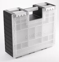 Game Castle (Black/White/Clear) - GameGenic Game Accessories - Collectible Storage card