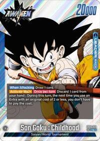 Son Goku : Childhood - FB06-025 - Manga Booster 01 - Dragon Ball Super: Fusion World card