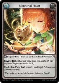 Mercurial Heart - Mercurial Heart Alter Edition - Grand Archive TCG card