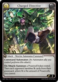 Charged Directive - Mercurial Heart Alter Edition - Grand Archive TCG card