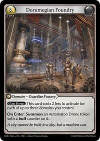 Dorumegian Foundry - Mercurial Heart Alter Edition - Grand Archive TCG card