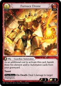 Furnace Drone - Mercurial Heart Alter Edition - Grand Archive TCG card