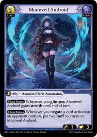 Moonveil Android - Mercurial Heart Alter Edition - Grand Archive TCG card