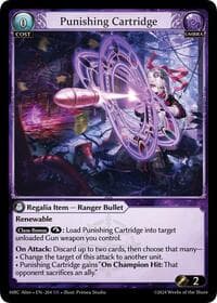 Punishing Cartridge - Mercurial Heart Alter Edition - Grand Archive TCG card