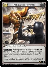 Vanguard's Reversal - Mercurial Heart Alter Edition - Grand Archive TCG card