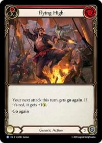 Flying High (Red) - High Seas - Flesh and Blood TCG card