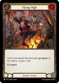 Flying High (Yellow) - High Seas - Flesh and Blood TCG card