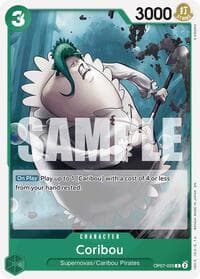 Coribou (Reprint) - ST-24: Starter Deck 24 GREEN Jewelry Bonney - One Piece Card Game card