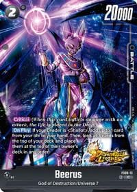 Beerus - Starter Deck 9: Shallot - Dragon Ball Super: Fusion World card