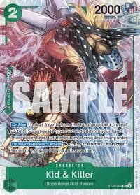 Kid & Killer - ST-24: Starter Deck 24 GREEN Jewelry Bonney - One Piece Card Game card