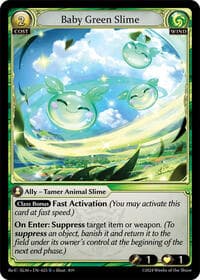 Baby Green Slime - Silvie, Slime Sovereign Re: Collection Lite - Grand Archive TCG card
