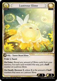 Lustrous Slime - Silvie, Slime Sovereign Re: Collection Lite - Grand Archive TCG card