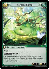 Verdant Slime - Silvie, Slime Sovereign Re: Collection Lite - Grand Archive TCG card