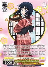 Akabeko's Poster Girl, Tsubame Sanjo (OFR) - Rurouni Kenshin - Weiss Schwarz card