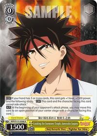 Looking for Someone Tough, Sanosuke Sagara - Rurouni Kenshin - Weiss Schwarz card