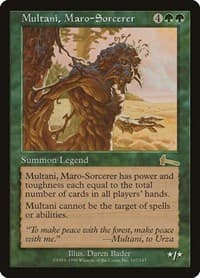 Multani, Maro-Sorcerer - Urza's Legacy - Magic: The Gathering card