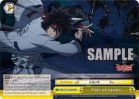 Fists of Justice (RRR) - Rurouni Kenshin - Weiss Schwarz card