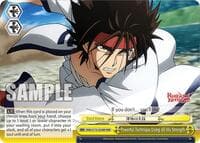 Powerful Technique Using All His Strength (RRR) - Rurouni Kenshin - Weiss Schwarz card