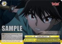 What One's Sword Bears - Rurouni Kenshin - Weiss Schwarz card