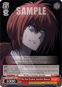 The Past Evoked, Kenshin Himura - Rurouni Kenshin - Weiss Schwarz card