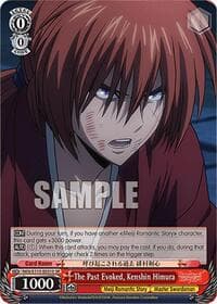 The Past Evoked, Kenshin Himura (SR) - Rurouni Kenshin - Weiss Schwarz card