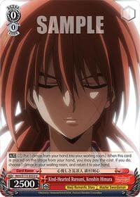 Kind-Hearted Rurouni, Kenshin Himura - Rurouni Kenshin - Weiss Schwarz card