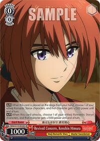 Revived Concern, Kenshin Himura (SR) - Rurouni Kenshin - Weiss Schwarz card