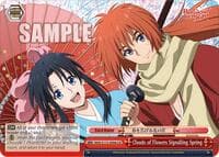 Clouds of Flowers Signalling Spring - Rurouni Kenshin - Weiss Schwarz card