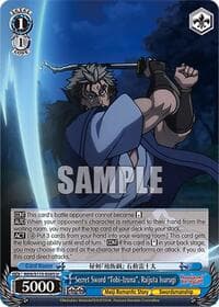 Secret Sword "Tobi-Izuna", Raijuta Isurugi - Rurouni Kenshin - Weiss Schwarz card