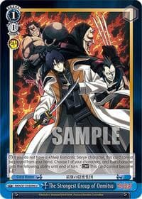 The Strongest Group of Onmitsu - Rurouni Kenshin - Weiss Schwarz card