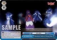 Movements Similar to Flowing Water - Rurouni Kenshin - Weiss Schwarz card