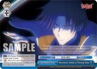 Movements Similar to Flowing Water (RRR) - Rurouni Kenshin - Weiss Schwarz card