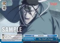The Wolf's Fangs - Rurouni Kenshin - Weiss Schwarz card
