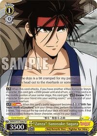 "Zanza" Sanosuke Sagara - Rurouni Kenshin - Weiss Schwarz card