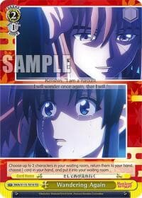 Wandering Again - Rurouni Kenshin - Weiss Schwarz card