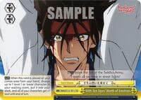 With Ten Years' Worth of Emotions - Rurouni Kenshin - Weiss Schwarz card