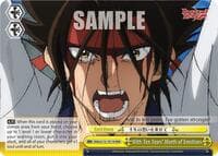With Ten Years' Worth of Emotions (RRR) - Rurouni Kenshin - Weiss Schwarz card