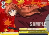 Wandering Master Swordsman (RRR) - Rurouni Kenshin - Weiss Schwarz card