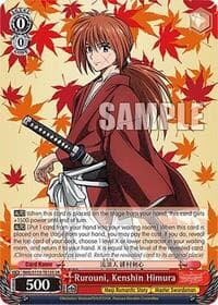 Rurouni, Kenshin Himura (SR) - Rurouni Kenshin - Weiss Schwarz card