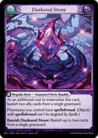 Dusksoul Stone - Tristan, Shadowdancer Re:Collection Lite - Grand Archive TCG card