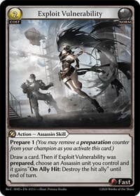 Exploit Vulnerability - Tristan, Shadowdancer Re:Collection Lite - Grand Archive TCG card